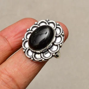 Anello gioiello in argento sterling 925 fatto a mano con pietra preziosa... - Foto 1 di 8