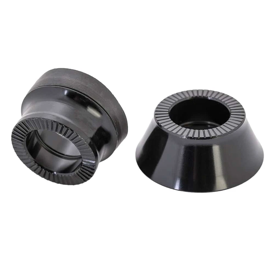 Halo DJD BushDrive Endcaps - Black Replacement Hub Components for DJD Rear Hubs - Image 1 of 1