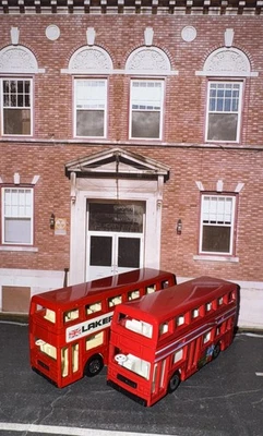 Lot Of 2 Matchbox Superfast Lesney 1981 London Double Decker City Bus New LFFP - Image 1 of 4