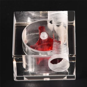 G1/4 -Gewinde Wasserflussmesser 3 Laufradflusswasser Für PC -Wasserkühlsystem - Afbeelding 1 van 10