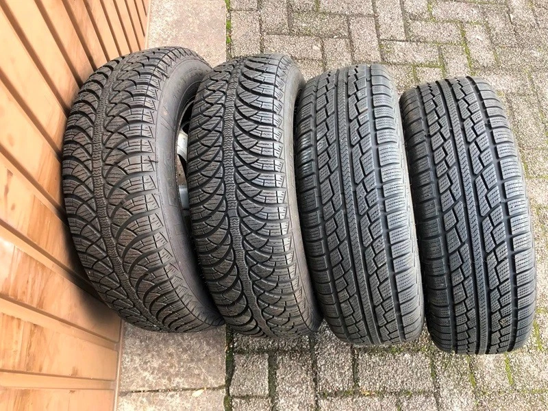 4xkomplette Winterreifen+Felgen 175/70R13 82T für Mitsubishi Colt,Lancer,Mira - Bild 1 von 4