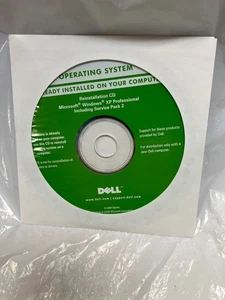 Dell Reinstallations CD Microsoft Windows XP Professional Pro Service Pack 2 SP2 - Bild 1 von 5