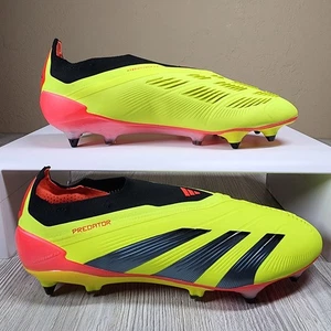 Adidas Predator Elite Laceless SG gelb/schwarz Herren Größe 12,5 neu IE0046 - Bild 1 von 7