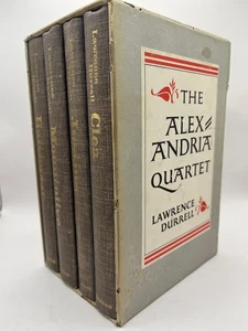 LAWRENCE DURRELL ~ THE ALEXANDIA QUARTET ~ 4 volume boxed set hardcover slipcase - Bild 1 von 12