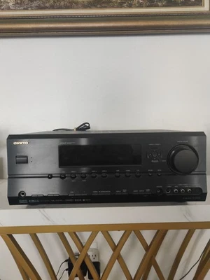 Onkyo TX-SR604 - 7.1 Ch HDMI Home Theater Surround Sound Receiver | Tested - Image 1 of 4
