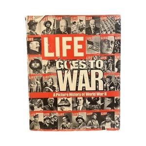 Life Goes to War Hardcover Book 1977 A Picture of History WWII Time 1st Edition - Bild 1 von 12