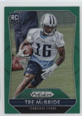 2015 Panini Prizm Rookies Green Prizm Tre McBride #294 Rookie RC - Image 1 of 2