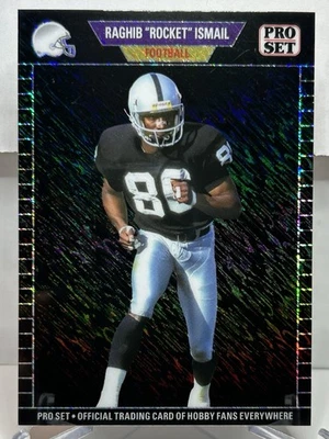 Raghib “Rocket” Ismail - 2024 Leaf Pro Set Black Shimmer🔥Raiders🔥1/1🔥 - Image 1 of 3