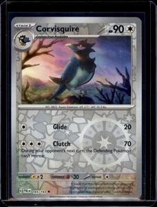 Corvisquire SV02: Paldea Evolved Pokémon 165/193 Reverse Holo NM+ - Picture 1 of 2