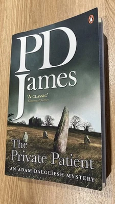P. D. James The Private Patient Unread Book by Penguin Crime Fiction Paperback - Image 1 of 4