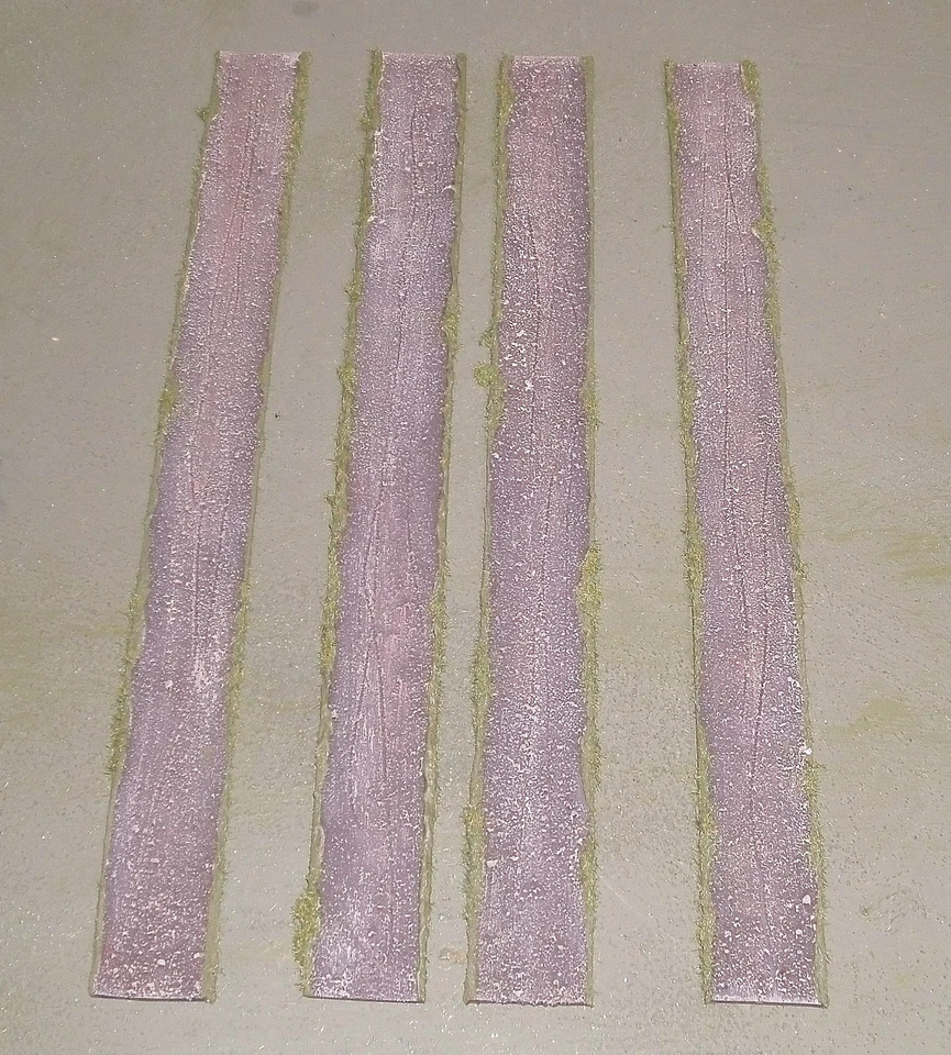 wargames 6mm 10mm flexi dirt road No1 handmade by FATFRANK