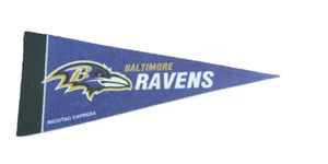 Wimpel, NFL, Baltimore Ravens, Mini, Mancave, Sportsbar, Kinderzimmer, Spielzimmer - Bild 1 von 2