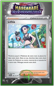 Lithia - EV06:Mascarade Crépusculaire - 160/167 - Carte Pokémon FR Neuve - Picture 1 of 1