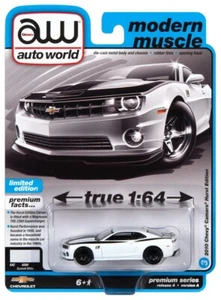 2022 AUTO WORLD 1:64 *PREMIUM 4A* SUMMIT WHITE 2010 Camaro Hurst Edition NIP - Picture 1 of 1