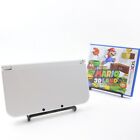New Nintendo 3DS LL XL Console Pearl White Top IPS LCD Near Mint / Region Free