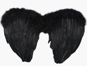 Mini Angel Wings - Feather - Costume Accessory - Cosplay - Teen Adult - 2 Colors - Picture 1 of 5