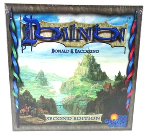 Dominion Second Edition Brettspiel Donald Vaccarino 2016 Factory Sealed Box - Bild 1 von 5
