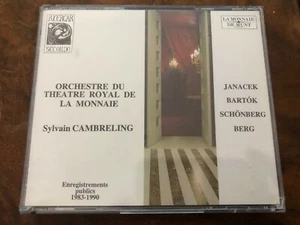 JANACEK BARTOK SCHONBERG BERG THEATRE MONNAIE CAMBRELING - RICERCAR 2CD NEW - Foto 1 di 2