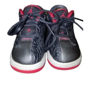 Kids Air Jordan Dub Zero TD 6C Black Gym Red Wolf Grey White 311072-013 - Picture 1 of 10