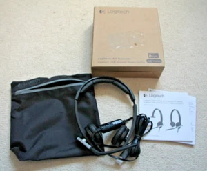 Logitech H650e Stereo PC Headset - New In Box - Picture 1 of 6