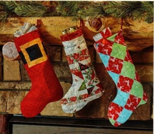 Stockings Galore Quilt Pattern Pieced KC - Picture 1 of 1
