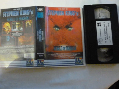World of Horror The Best of Stephen King's  FSK frei ab 16 Jahre VHS gebr. - Bild 1 von 3