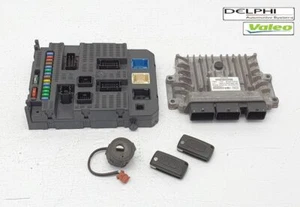 KIT ECU PEUGEOT 308 07-14 I 4A,4C 2.0 HDI GT,ECU BSI 2 CHIAVI 9663548180 - Foto 1 di 12