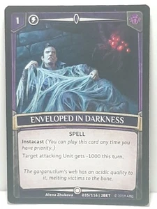 Enveloped In Darkness 035/116 Argent Saga Betrayal Spell New Fresh - Picture 1 of 2