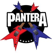 PANTERA Tour 2023 PANTERA BAND STICKER METAL SLAYER MAYHEM MEGADETH METALLICA