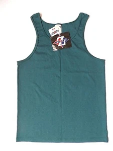 Men's Jerzees Heavyweight Cotton Tank Top Color Teal, Size: S () - Picture 1 of 1