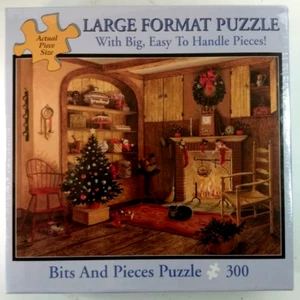 Medias Colgantes 300 Piezas Gran Formato Puzzle Broca Y Piezas 18"X24" Nuevo - Imagen 1 de 9
