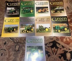 2005 GREEN MAGAZINE Jan-Aug + Jan 2006 John Deere Tractor, Equipment - Picture 1 of 1