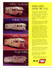 Henry David Where Are You: Holiday Rambler Travel Trailers ad 1972
