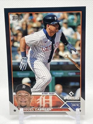 MIGUEL CABRERA 2023 Topps x MLB Players Clubhouse Exclusive Promo #21 SP MLPBA - Image 1 of 2