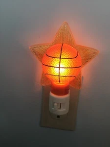 Basketball Star Nightlight By Midwest Seasons Of Cannon Falls ~NEW With Box - Picture 1 of 6