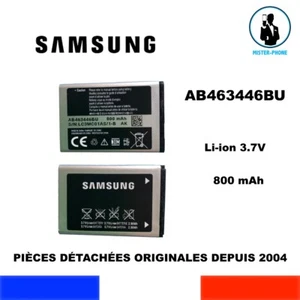 BATTERIE ORIGINALE SAMSUNG OEM 800mAh 2,96Wh AB463446BU BST3108BEC AB043446BE - Photo 1 sur 6