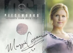 LOST SEASON 1 (2005) - PWA-3 MAGGIE GRACE (SHANNON) AUTÓGRAFO PIEZAS - Imagen 1 de 1