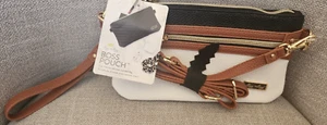 Itzy Ritzy Boss Pouch Wristlet Crossbody Belt Bag Includes Crossbody Strap (CB) - Picture 1 of 3