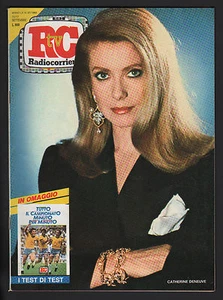 RADIOCORRIERE TV 37/1983 DENEUVE MONTGOMERY CLIFT JULIO IGLESIAS GIUNI RUSSO - Imagen 1 de 1