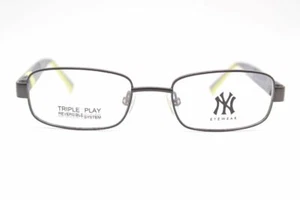Eyewear Triple Play NYMR011 C01 46[]17 130 Grau Gelb oval Brille eyeglasses Neu - Bild 1 von 6