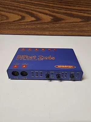 MiDiman BiPort 2x4s Mac/PC MIDI Interface  - Image 1 of 3