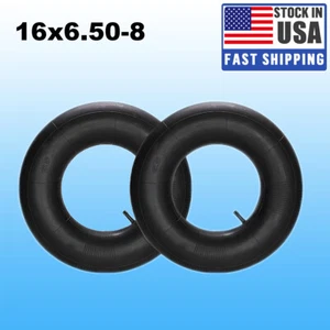 2PACK 16x6.50-8/16x7.50-8 Tire Inner Tubes for Trailer, Wheelbarrows, Tractor - Picture 1 of 5