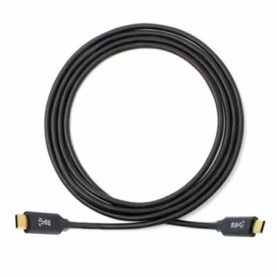 USB-C USB 3.1 Type C Gen2 Male to Male 10Gbps 100W Data Cable with E-marker 50cm - Image 1 of 4