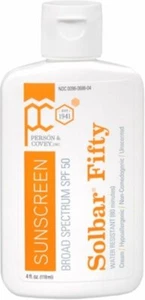 Protector solar crema Solbar Solbar Fifty Pf 50 sin perfume, 4 oz, 4 oz - Imagen 1 de 1