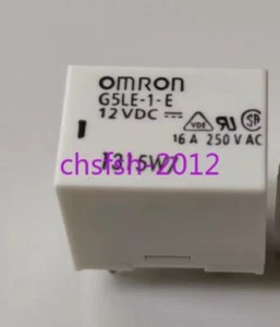 1PCS NEW IN BOX Omron G5LE-E-12VDC Electromagnetic Power Relay - Picture 1 of 3
