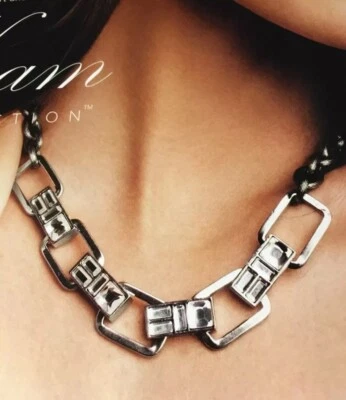 Collar Lia Sophia REGENCY 👑 Declaración Cristales Cortados Familia Kiam 16-19" con Caja Foto 1 de 4