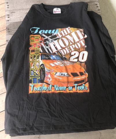 Tony Stewart Chase Authentics Vintage 1999 NASCAR Auto Racing Mens shirt Cover