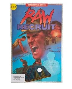 RAW Recruit de Mastertronic para Commodore 64/128 - NUEVO - SELLADO - Imagen 1 de 2
