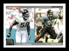 2004 Topps Total Hugh Douglas / Tony Brackens First Edition  #235