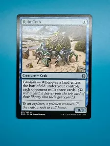 MTG Ruin Crab Zendikar Rising ZNR 075/280 Regular Uncommon - Picture 1 of 2